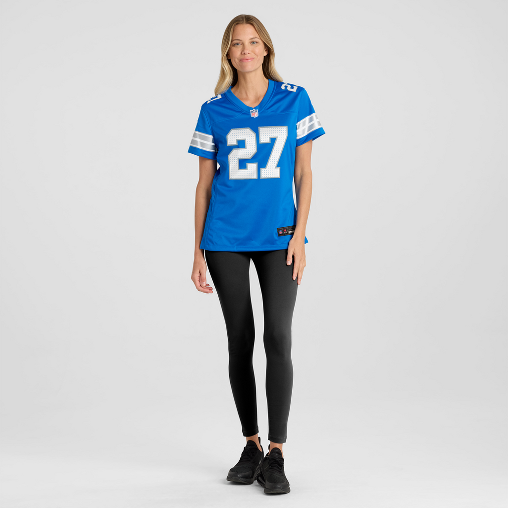 Christian Izien Detroit Lions Nike Women's Team Game Jersey -  Blue