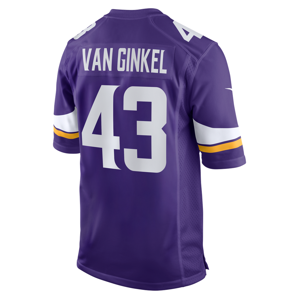 Andrew Van Ginkel Minnesota Vikings Nike Alternate Game Jersey - White