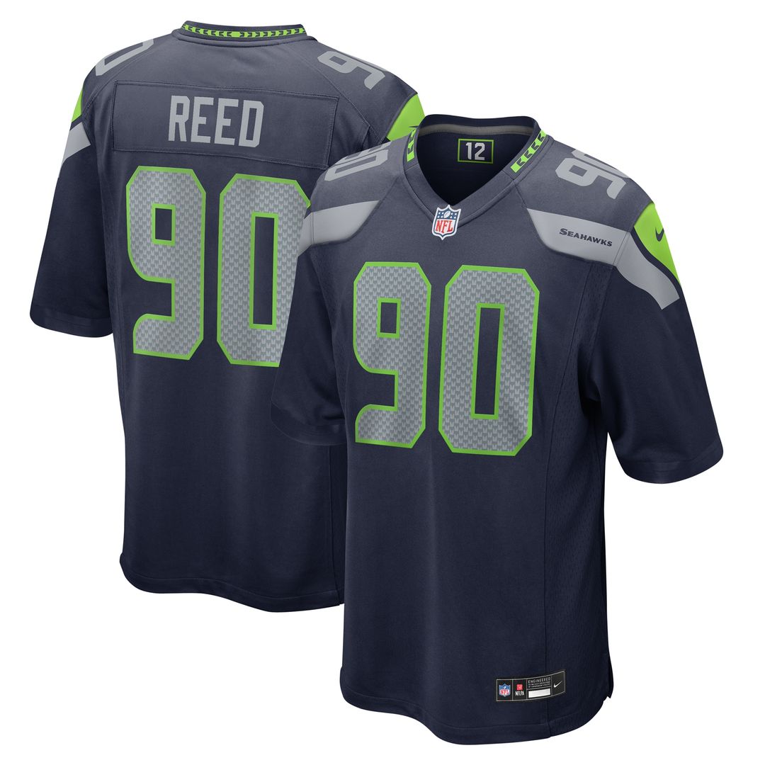 Jarran Reed Seattle Seahawks Nike Alternate Game Jersey - Royal