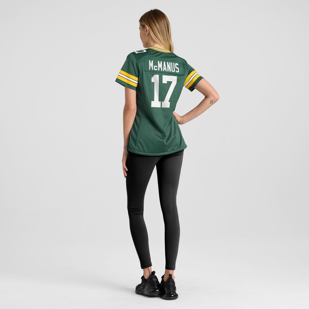 Brandon McManus Green Bay Packers Nike Women's Team Game Jersey -  Green
