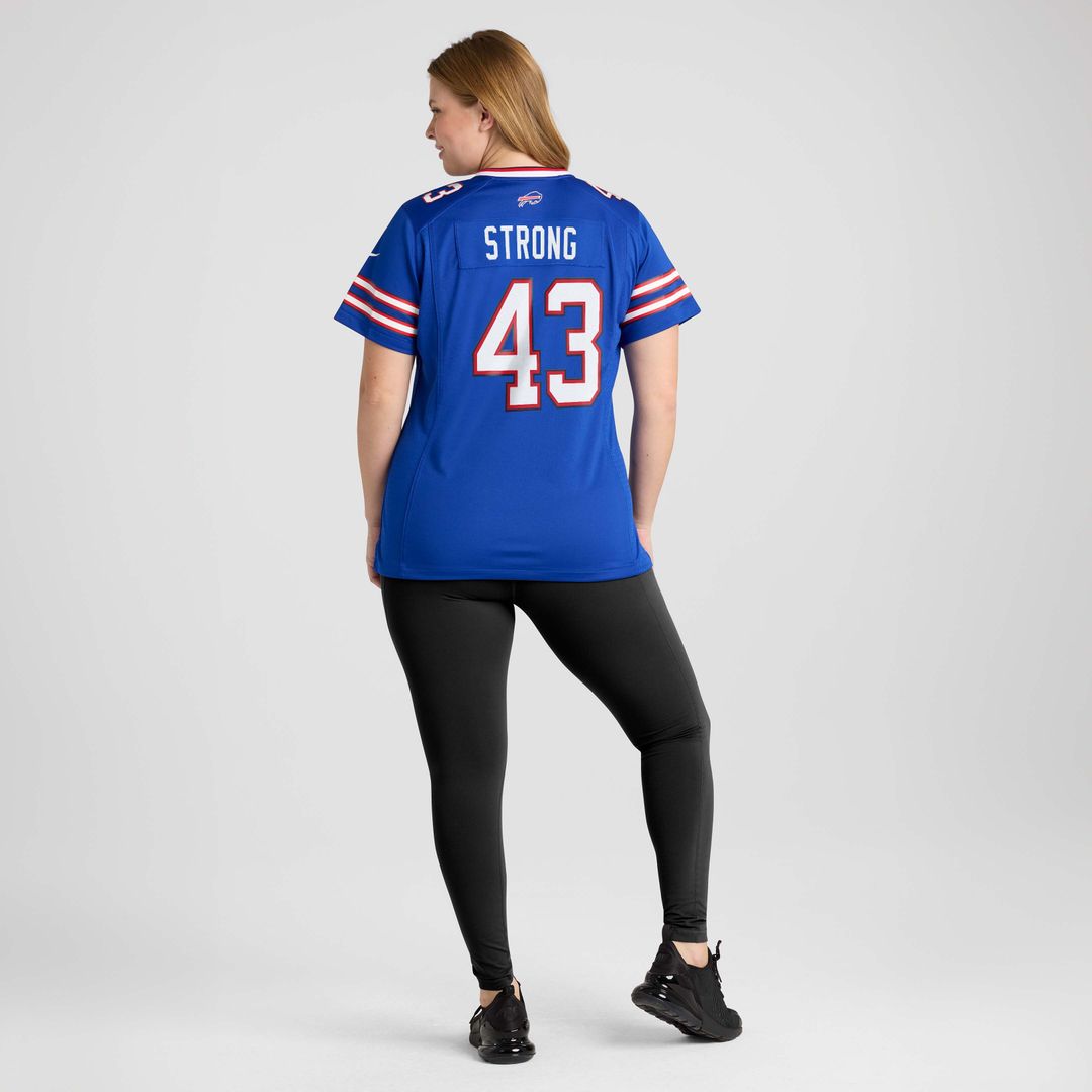 Dorian Strong Buffalo Bills Nike Women's Team Game Jersey -  Royal