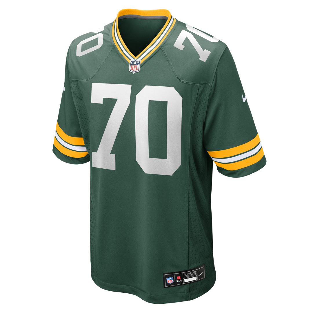Darian Kinnard Green Bay Packers Nike Team Game Jersey -  Green