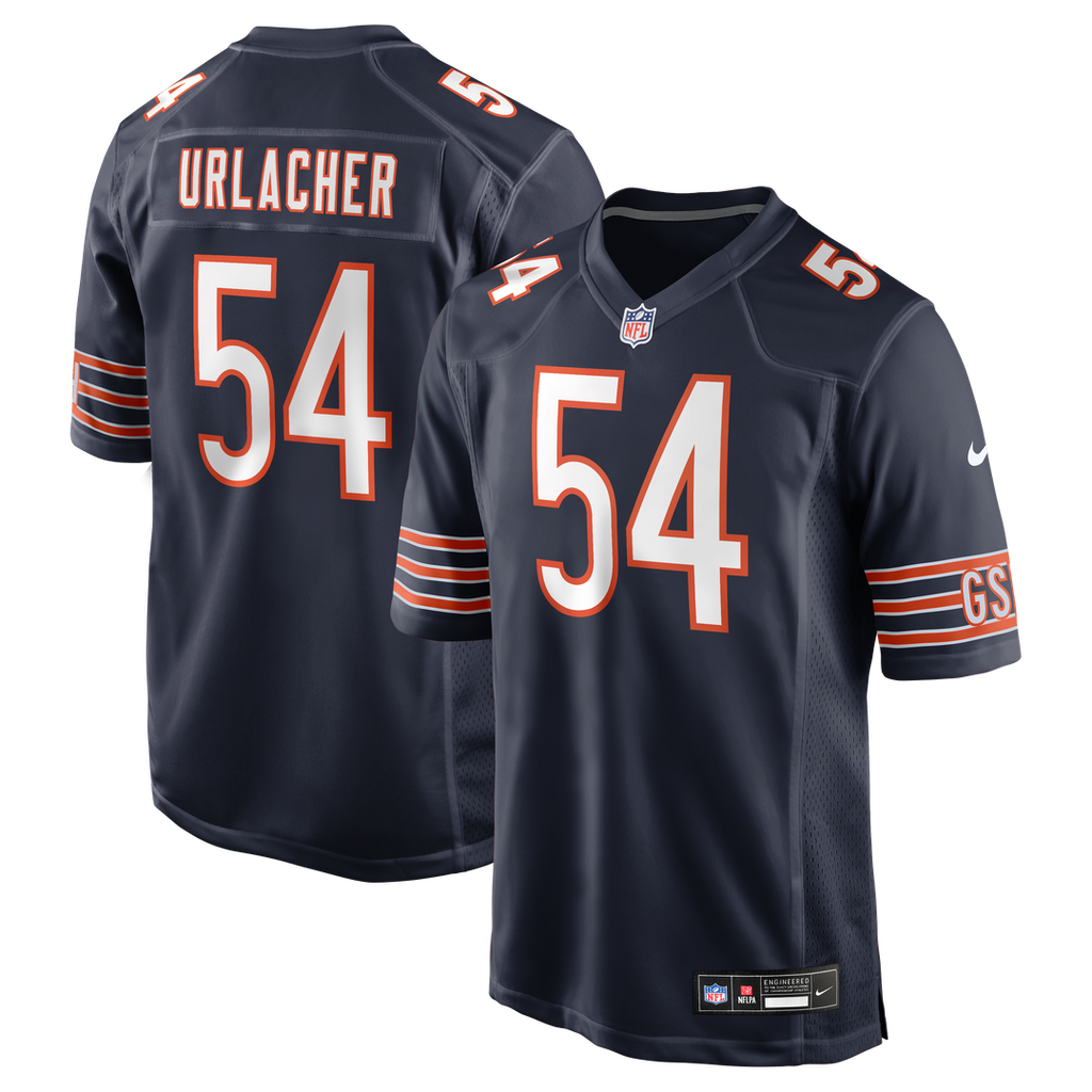 Brian Urlacher Chicago Bears Nike Game Retired Player Jersey - Navy
