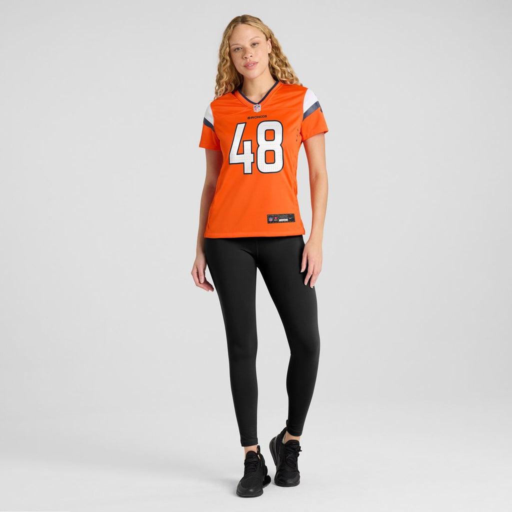 Mitchell Fraboni Denver Broncos Nike Women's Team Game Jersey -  Orange