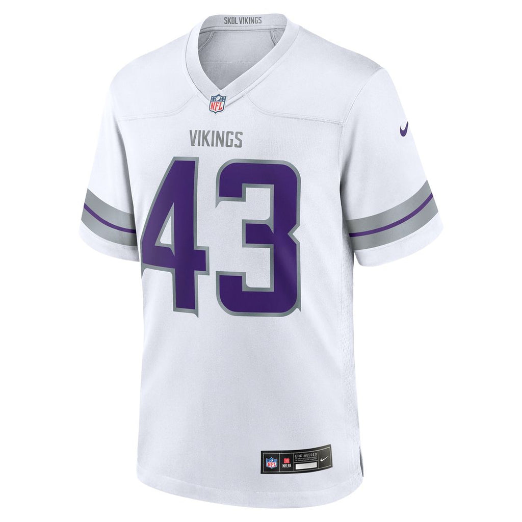 Andrew Van Ginkel Minnesota Vikings Nike Team Game Jersey -  Purple