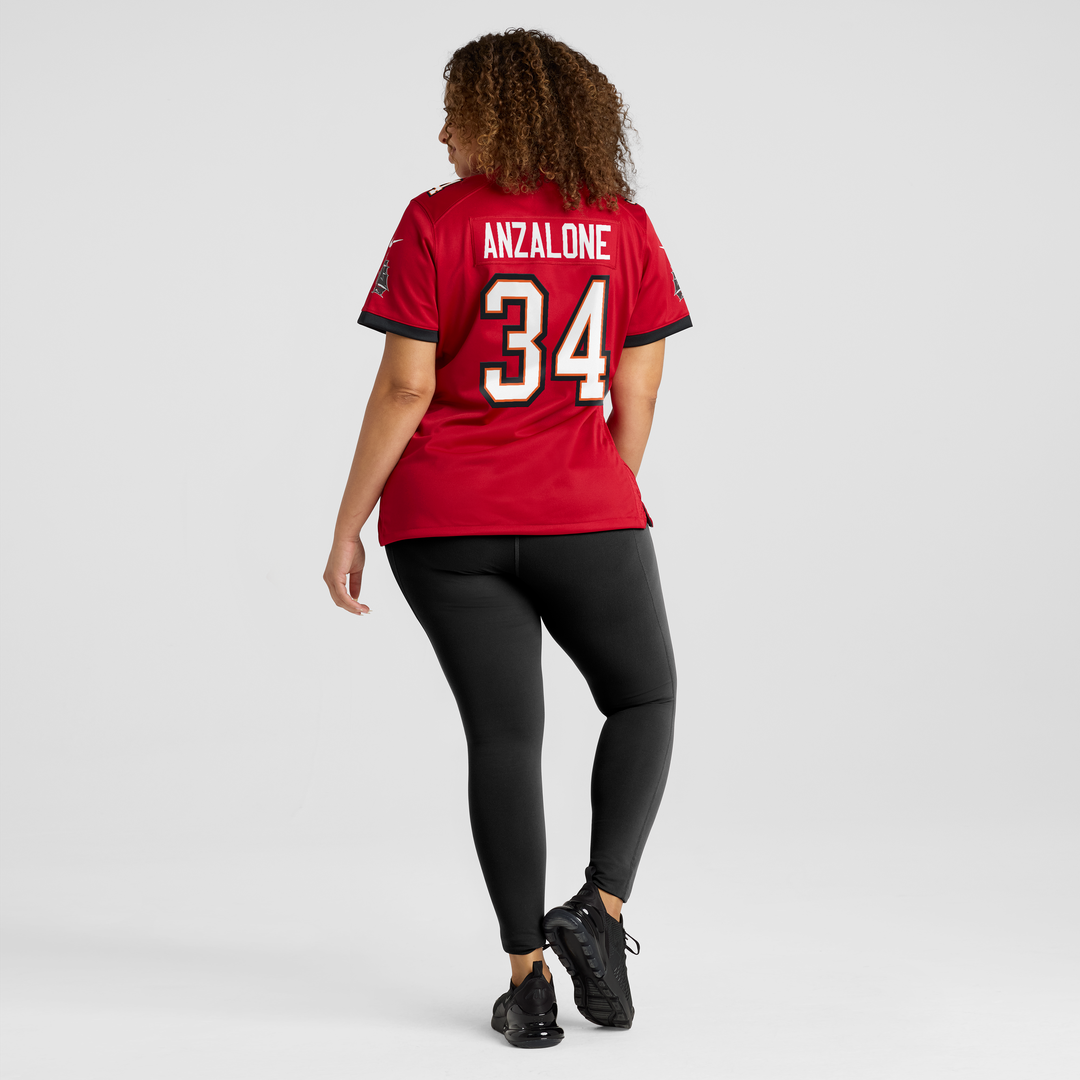 Alex Anzalone Tampa Bay Buccaneers Nike Women's Team Game Jersey - Red