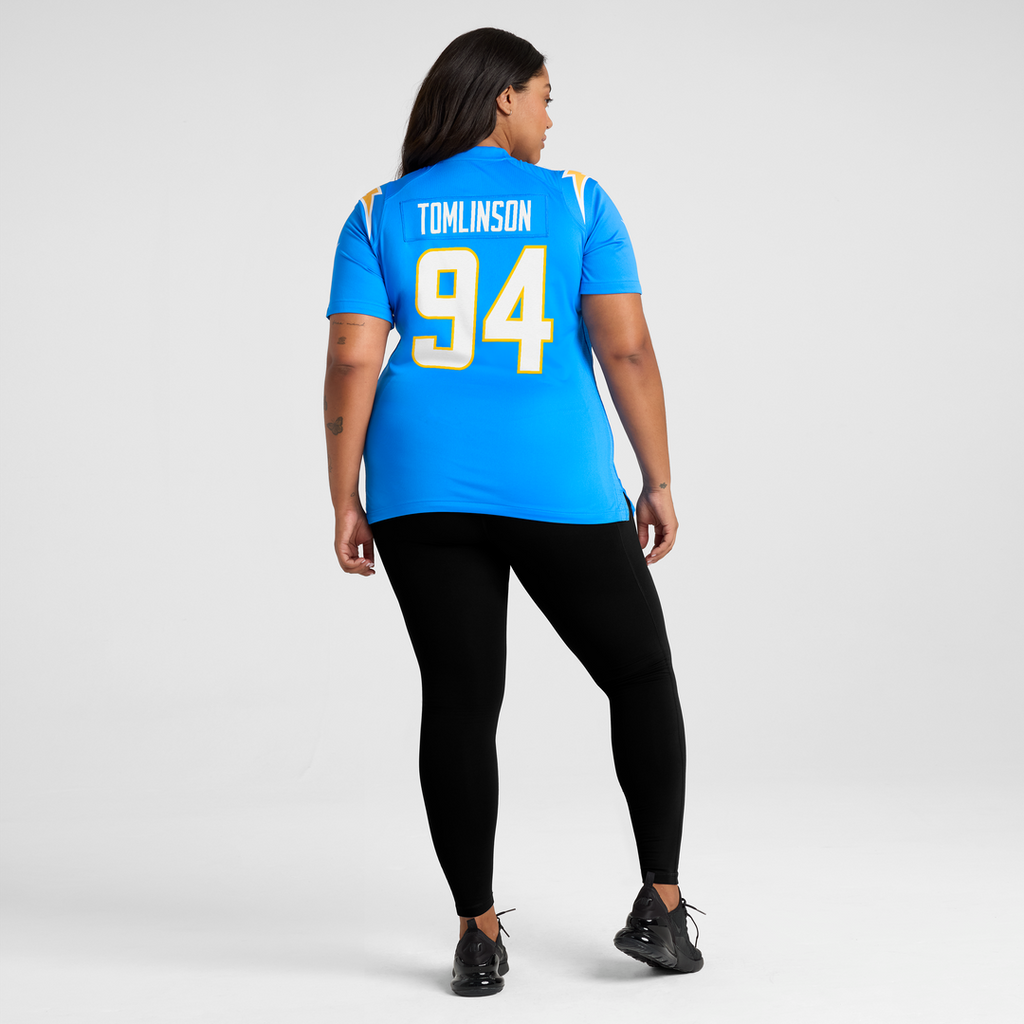 Dalvin Tomlinson Los Angeles Chargers Nike Women's Team Game Jersey -  Powder Blue