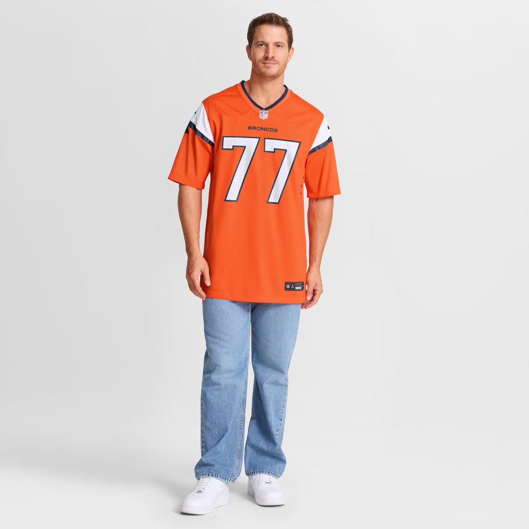Quinn Meinerz Denver Broncos Nike Team Game Jersey -  Orange