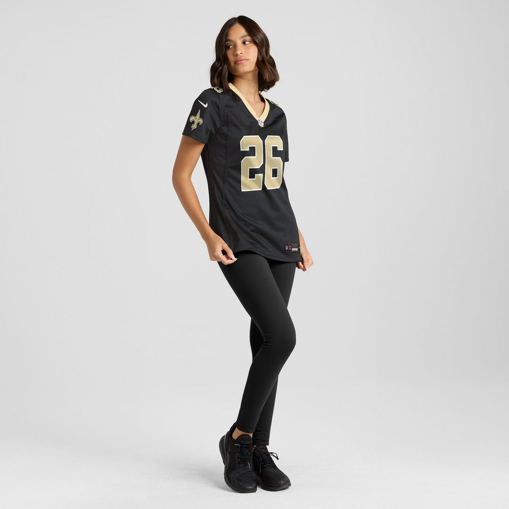 Deuce McAllister New Orleans Saints Nike Women's Game Retired Player Jersey - Black