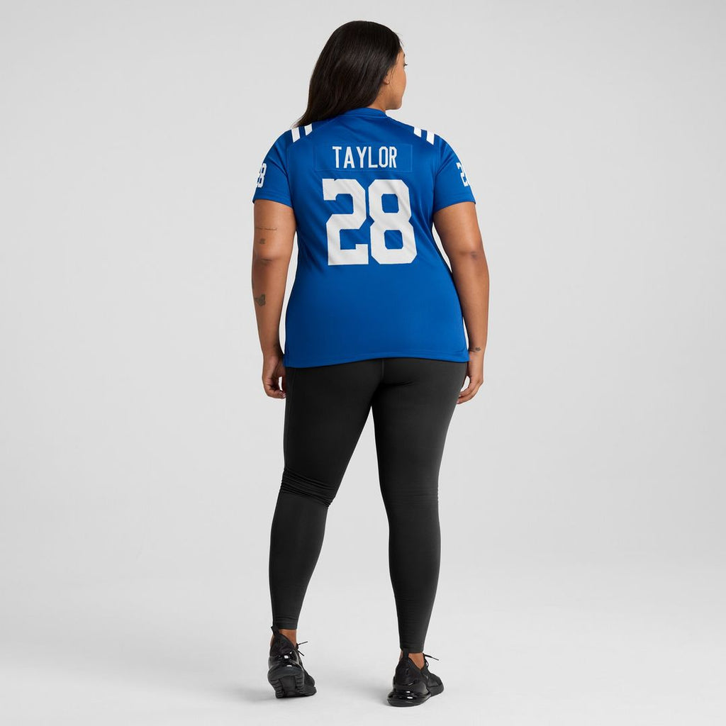 Jonathan Taylor Indianapolis Colts Nike Women's Player Game Jersey - Royal