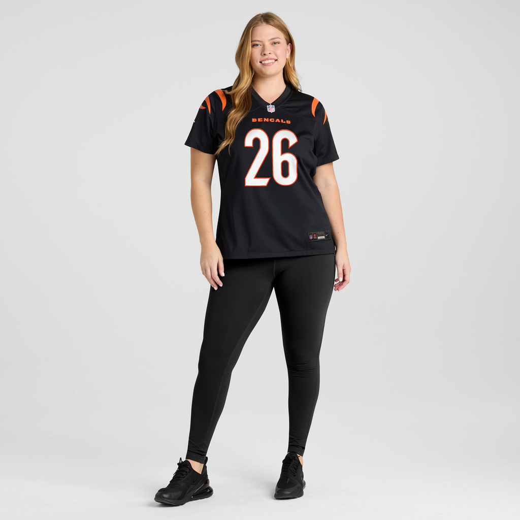 Ja'Sir Taylor Cincinnati Bengals Nike Women's Team Game Jersey -  Black