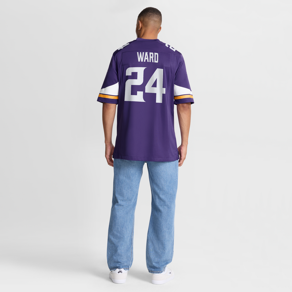 Jay Ward Minnesota Vikings Nike Team Game Jersey -  Purple