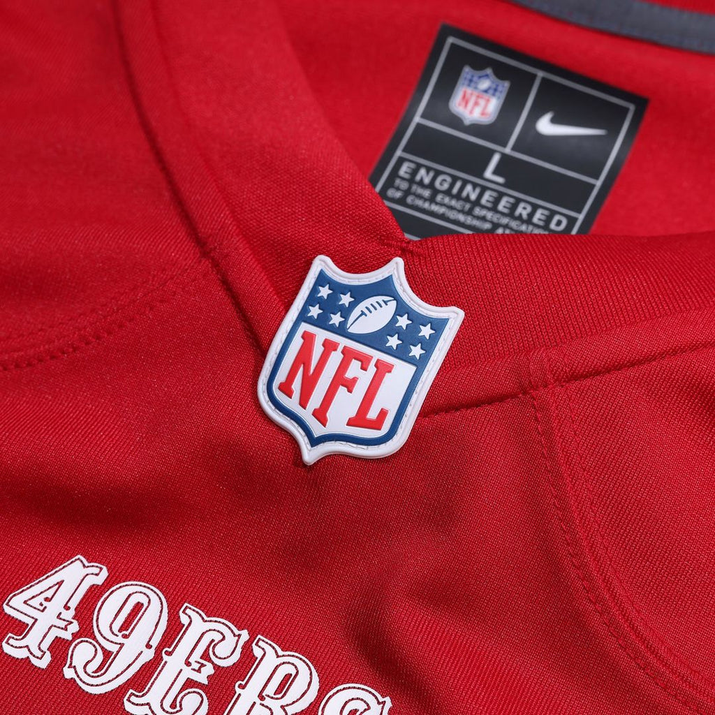 Number 1 Dad San Francisco 49ers Nike Game Jersey - Scarlet
