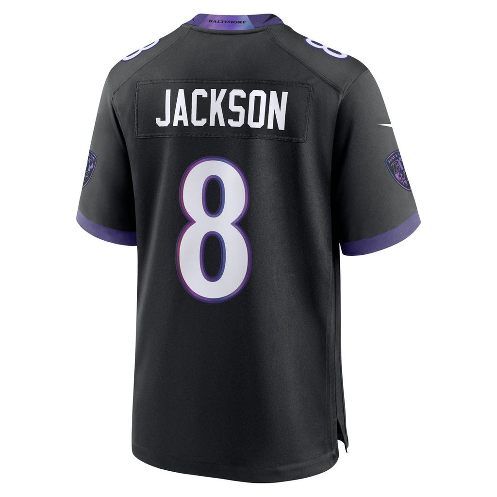 Lamar Jackson Baltimore Ravens Nike Game Jersey - White