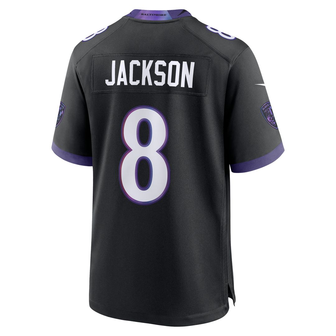 Lamar Jackson Baltimore Ravens Nike Game Jersey - White