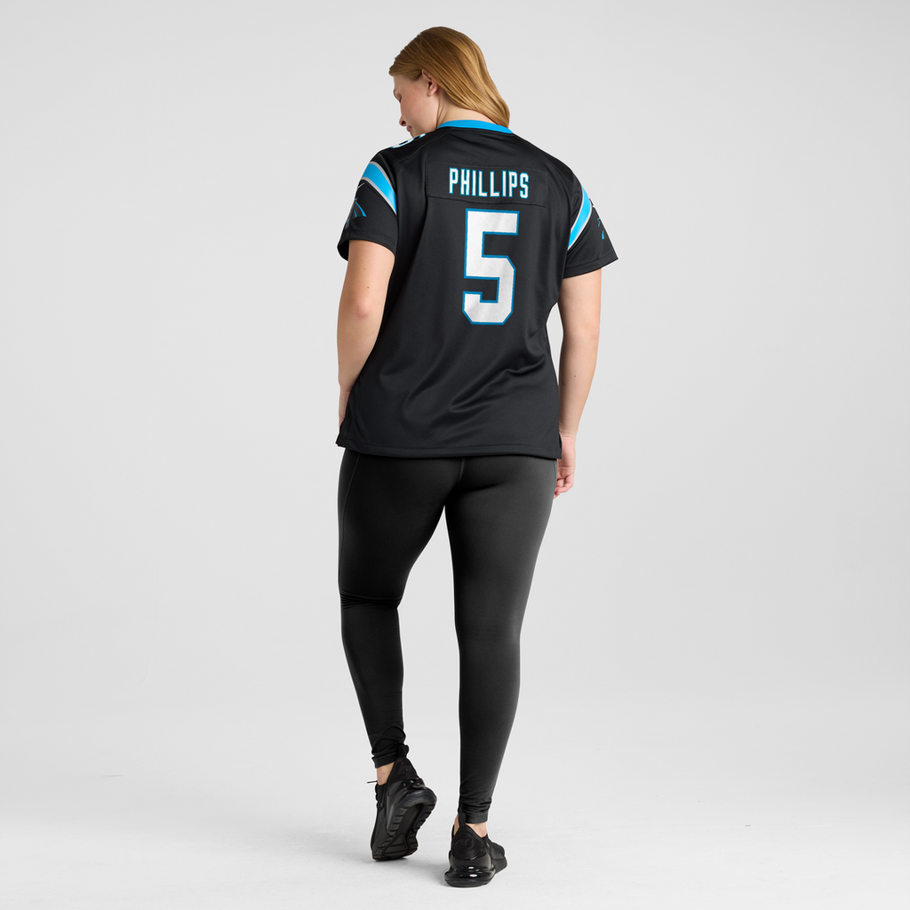 Jaelan Phillips Carolina Panthers Nike Women's Team Game Jersey -  Black