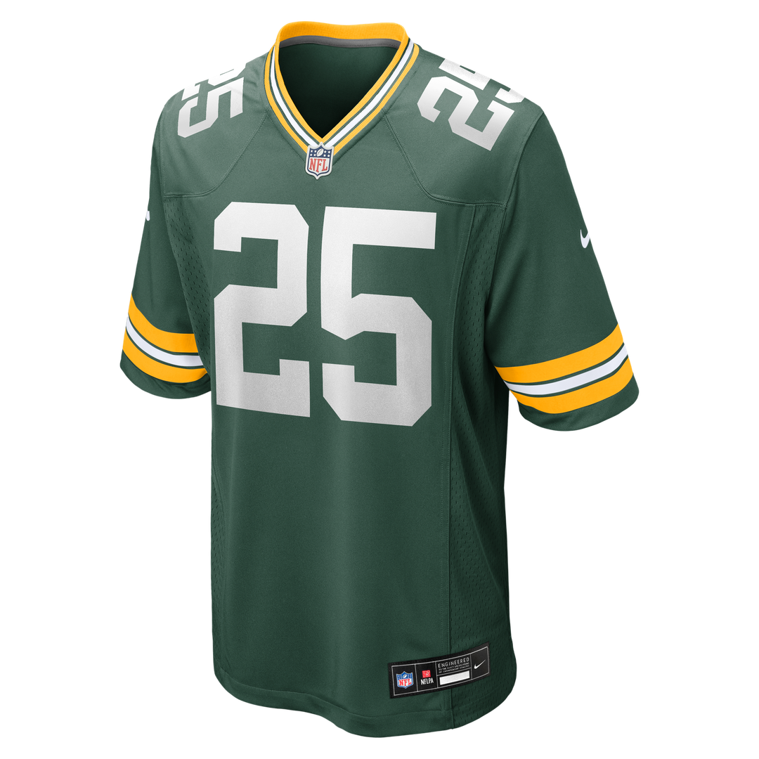Keisean Nixon Green Bay Packers Nike Game Player Jersey - Green