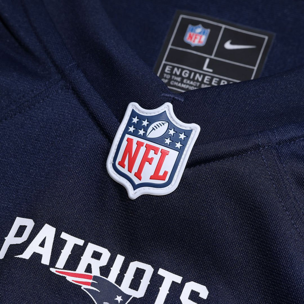 Elijah Ponder New England Patriots Nike Team Game Jersey -  Navy