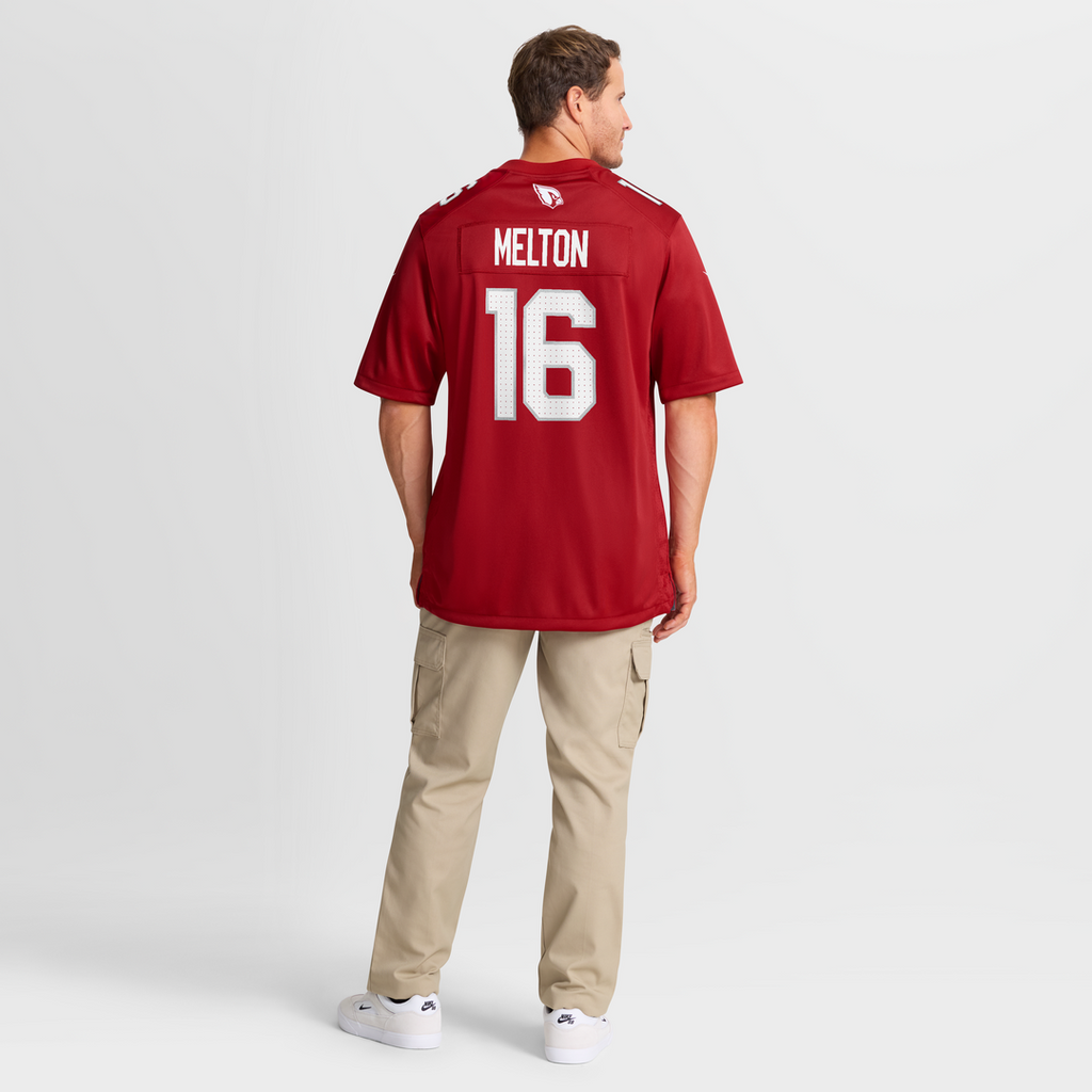Max Melton Arizona Cardinals Nike Team Game Jersey -  Cardinal