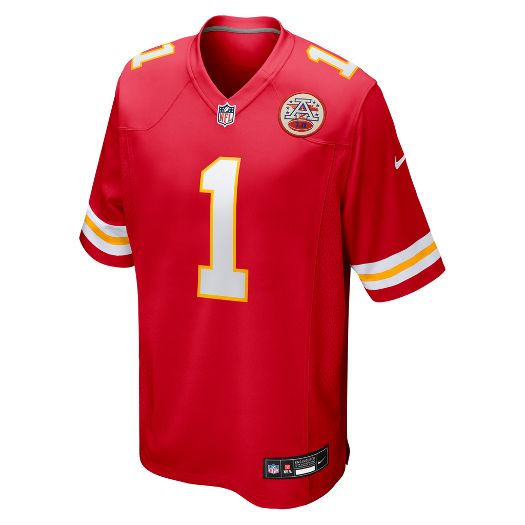 Xavier Worthy Kansas City Chiefs Nike  Player Game Jersey - Red